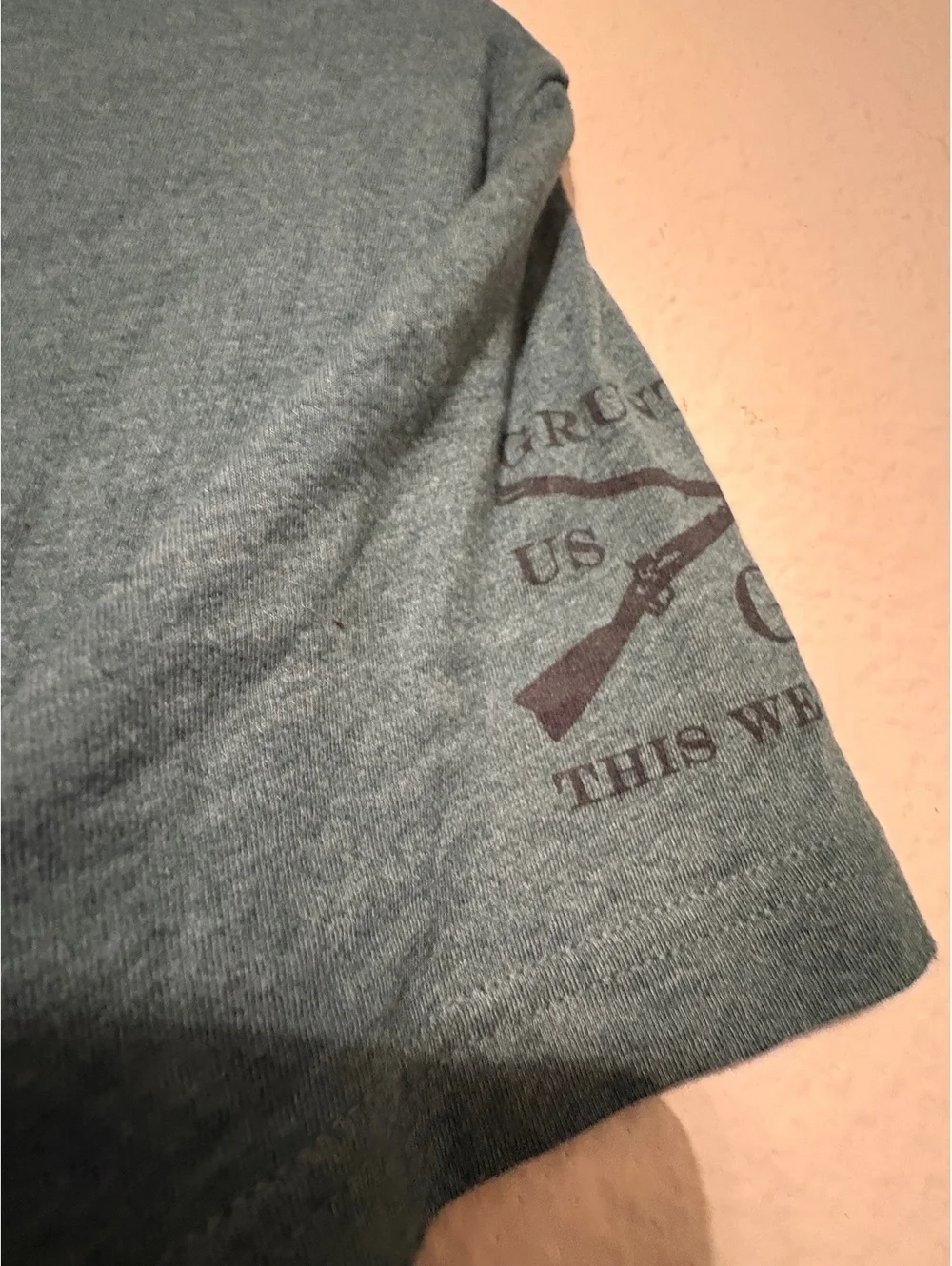Grunt Style Green 'It Grew 3 Sizes That Day' Graphic T-Shirt Large